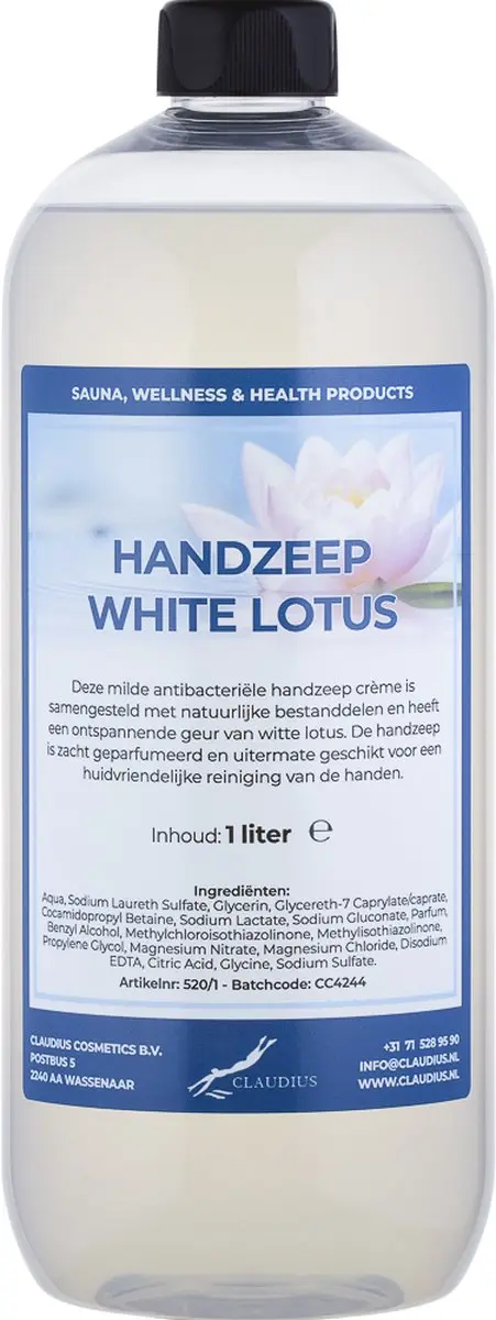 Splashbox Cosmetics Handzeep White Lotus 1L