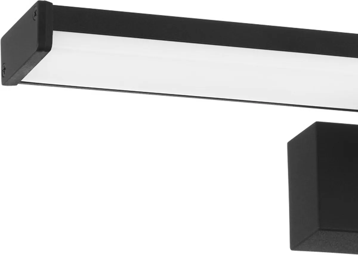Eglo Pandella 1 Spiegellamp 40cm - Zwart/Wit - afbeelding 6 van 6