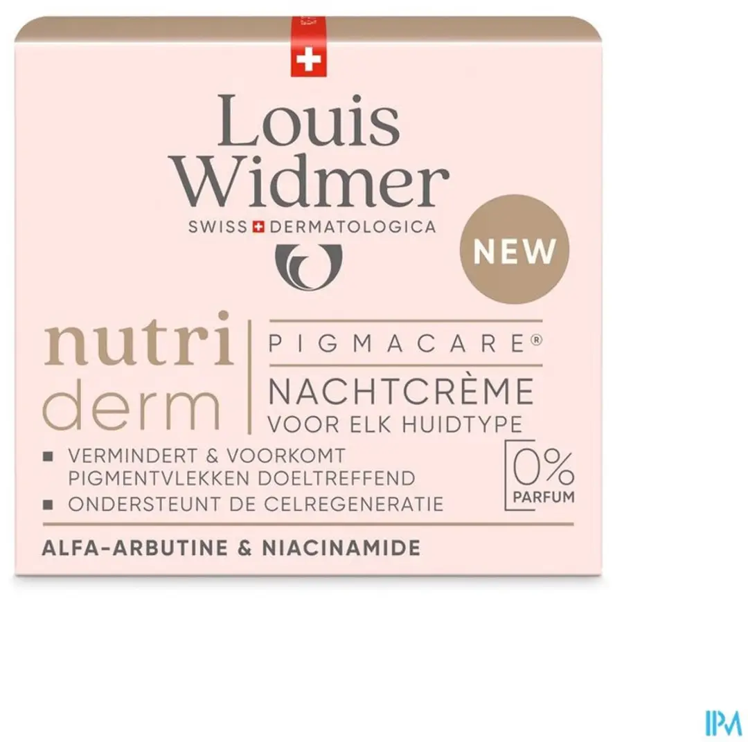 Louis Widmer Nutriderm Pigmacare Nachtcrème 50ml