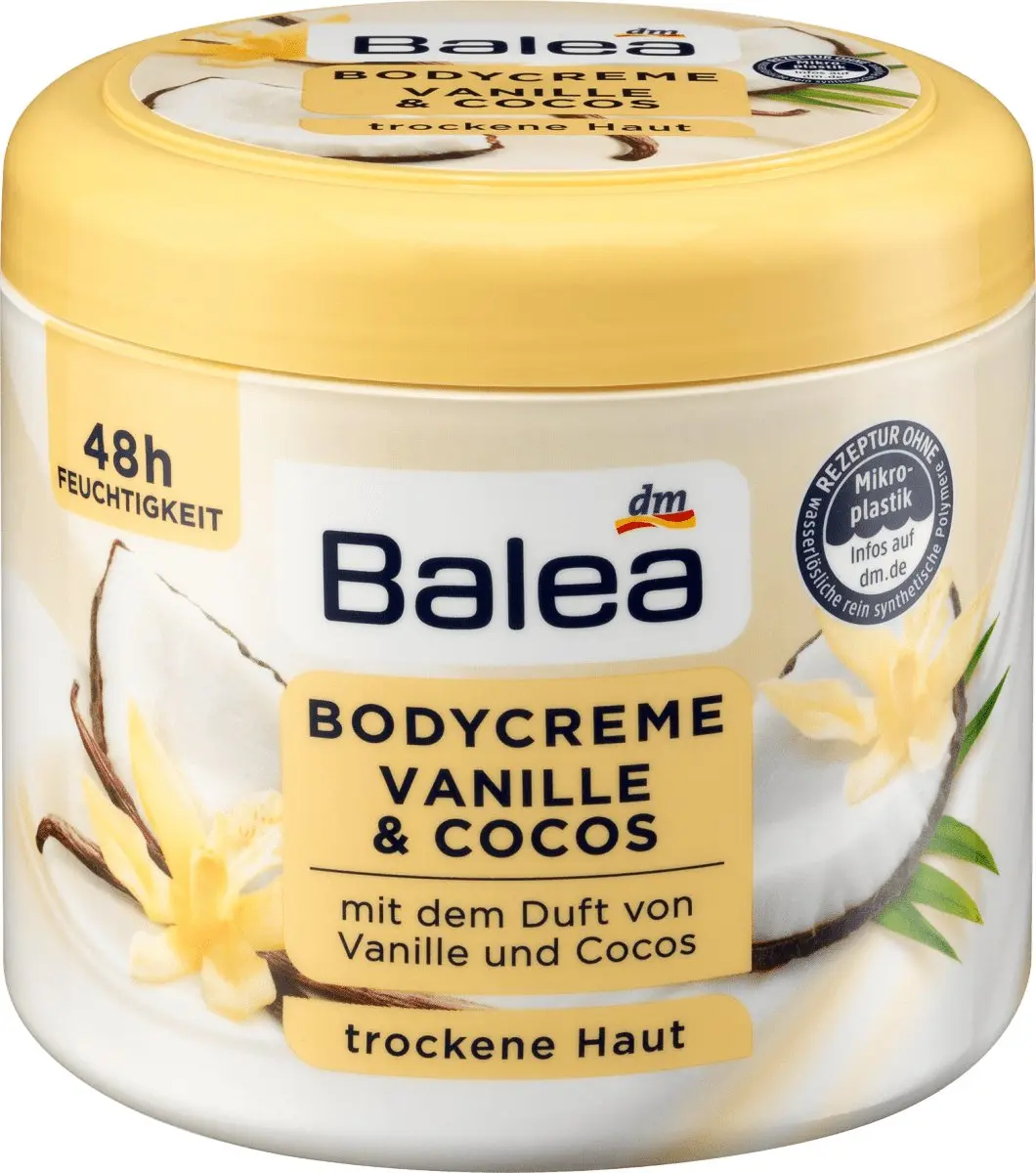 Balea Bodycrème Vanille & Kokos 500ml