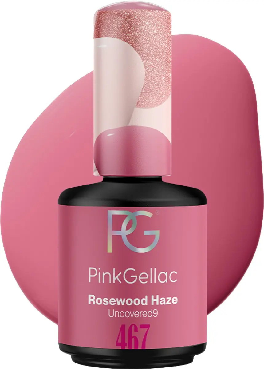 Pink Gellac 467 Rosewood Haze Gellak 15ml