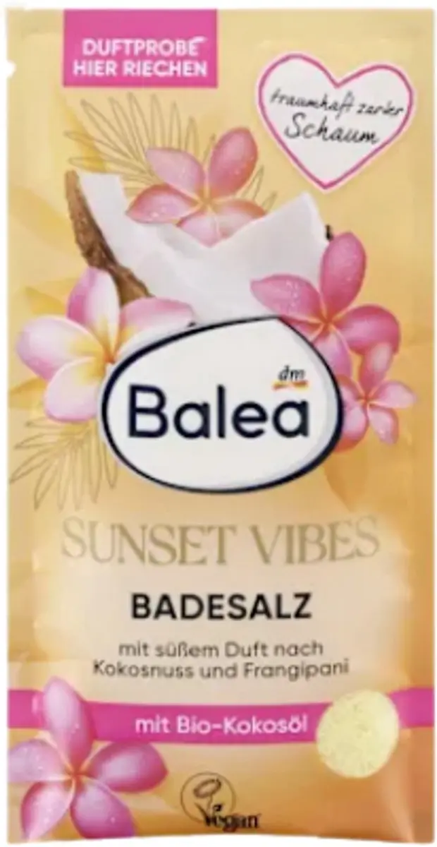 Balea Sunset Vibes Badzout 80g