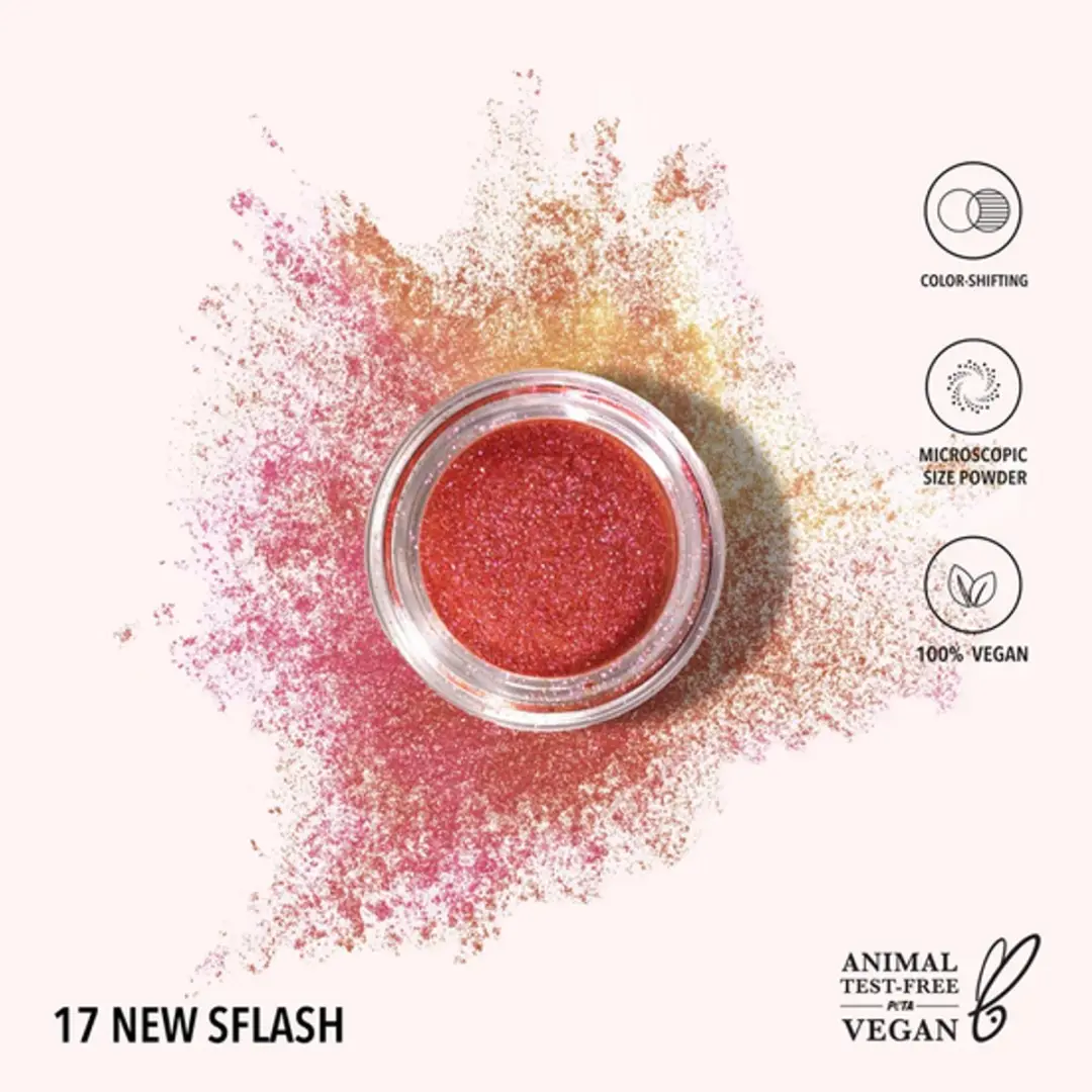 Moira Starstruck Chrome Loose Powder Oogschaduw - 2g - Koraal