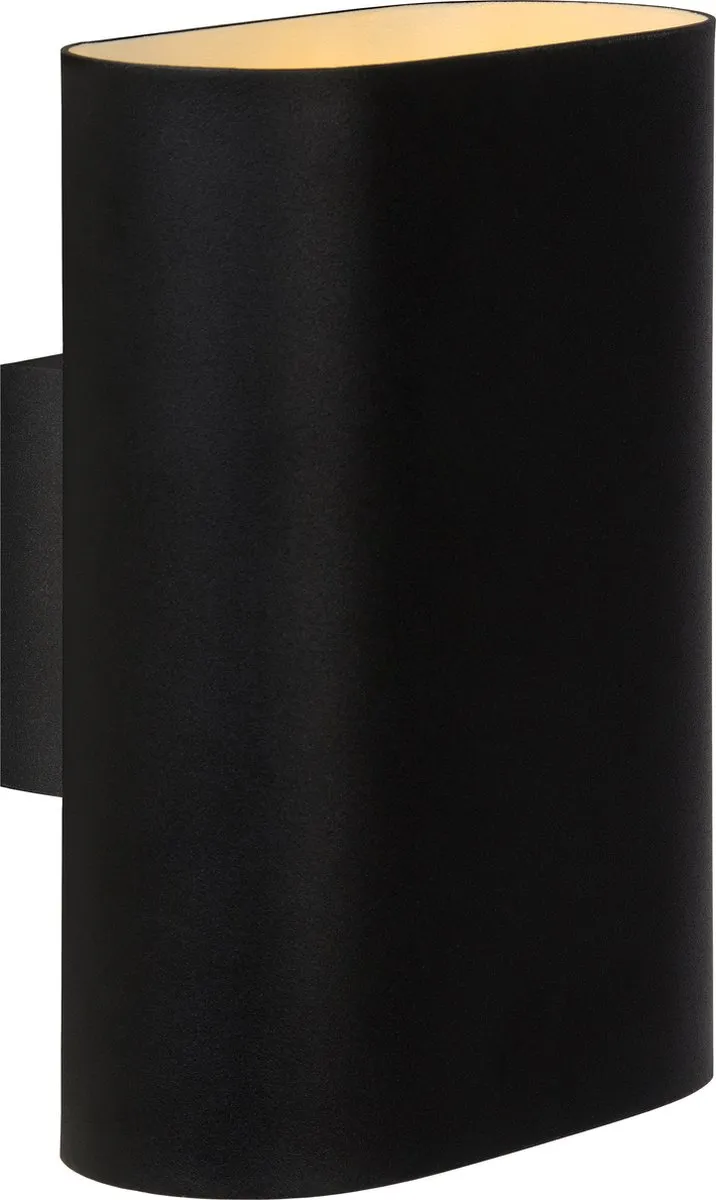 Lucide Ovalis Wandlamp 2xE14 - Zwart