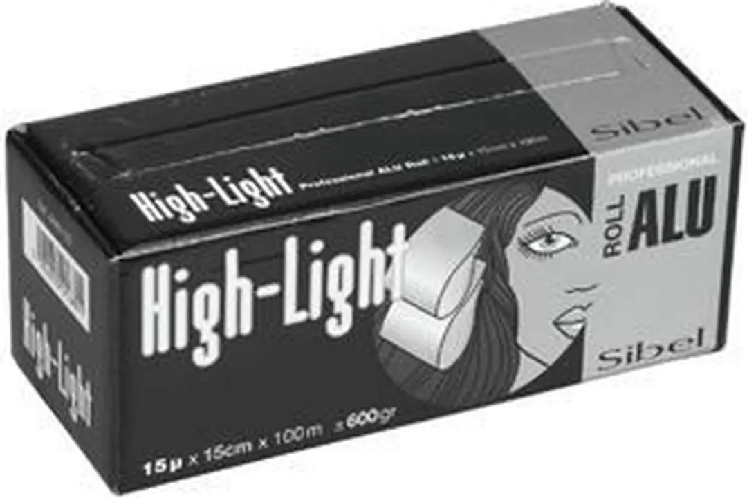 Sibel Aluminiumfolie 15μm 15cm x 100m - Zilver