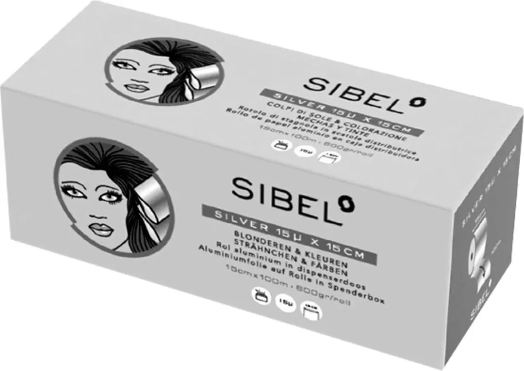 Sibel Aluminiumfolie 15μm 15cm x 100m