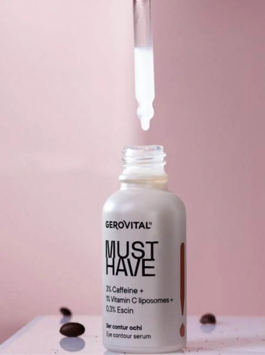 Gerovital Oogserum 30ml - 3% Cafeïne + Vitamine C