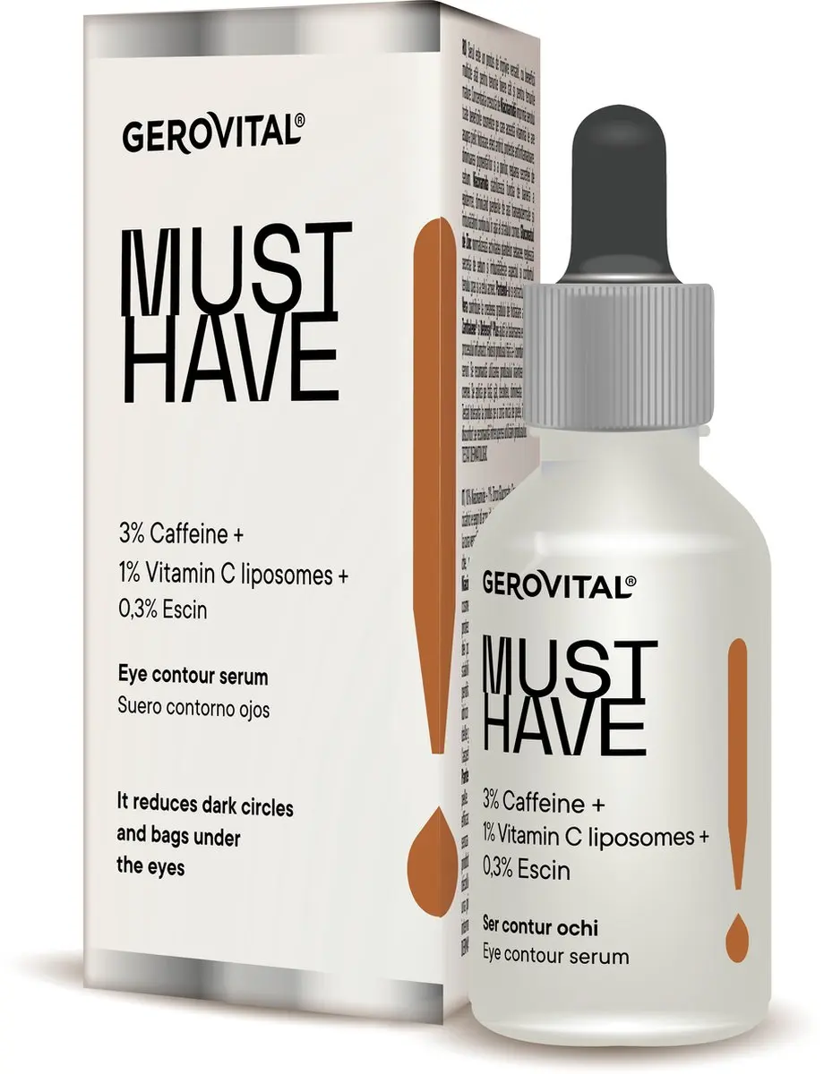 Gerovital Oogserum 30ml - 3% Cafeïne + Vitamine C