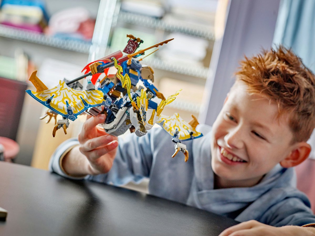 LEGO NINJAGO Rogue's Mecha Drakenrijder Bouwpakket voor Kinderen - 71843
