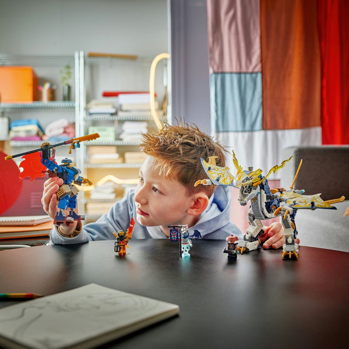 LEGO NINJAGO Rogue's Mecha Drakenrijder Bouwpakket voor Kinderen - 71843