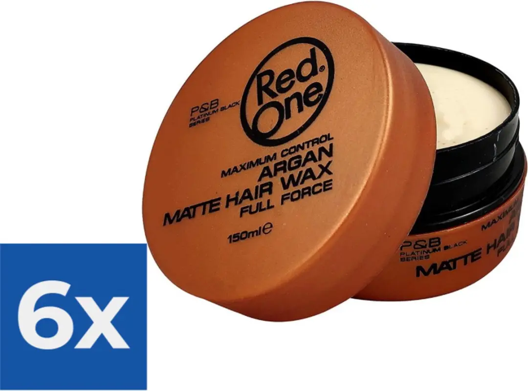 Red One Argan Matte Hair Wax 150ml