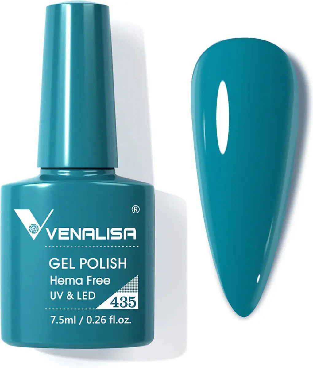 Venalisa UV Gellak Donker Turquoise 7.5ml