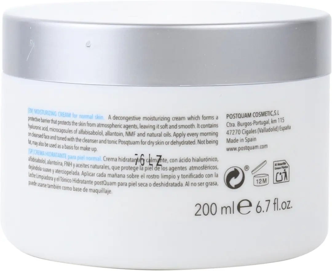 Postquam Hydroxydermende Crème 200ml