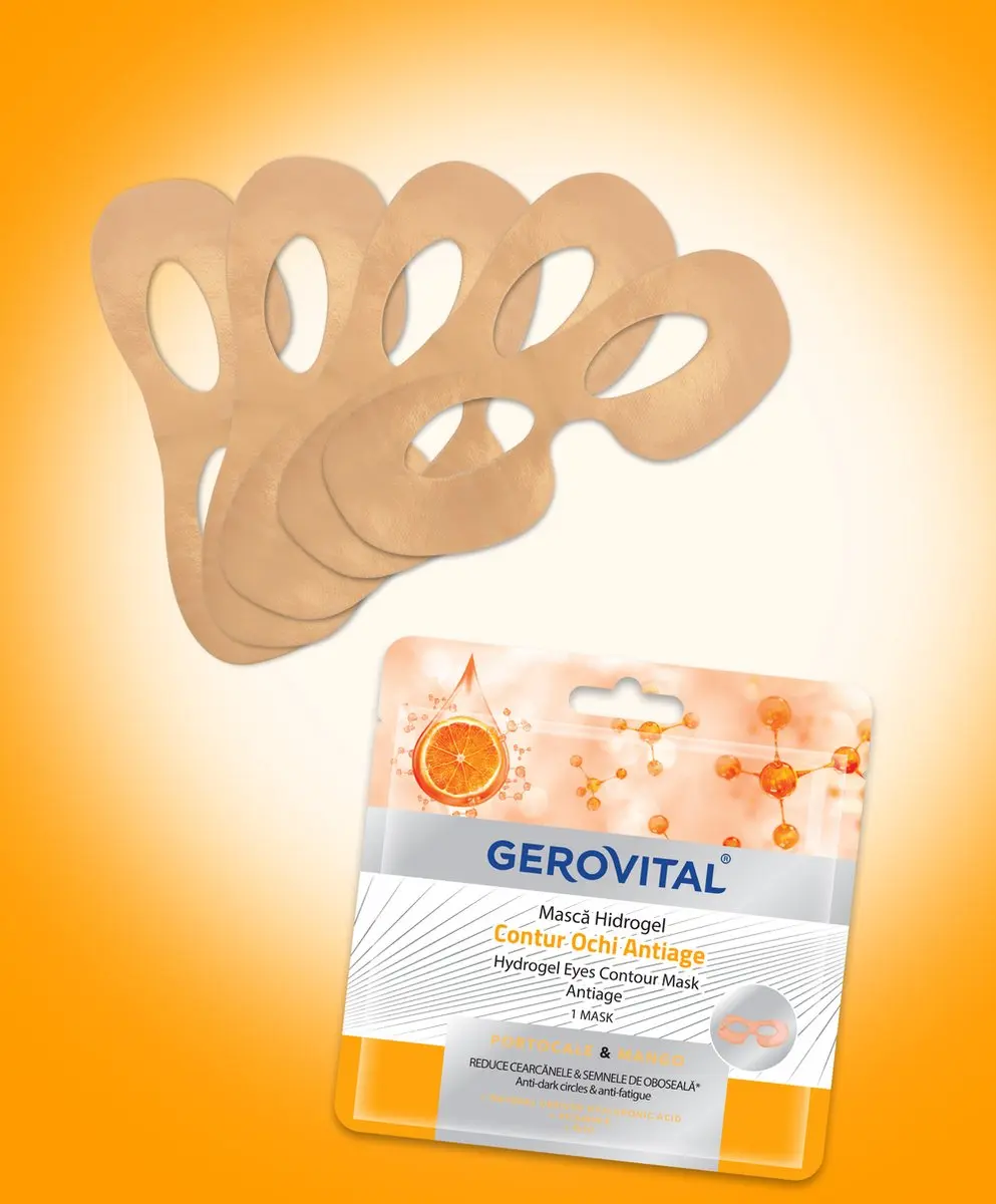 Gerovital Hydrogel Oogmasker 100ml - Anti-Age Hyaluronzuur