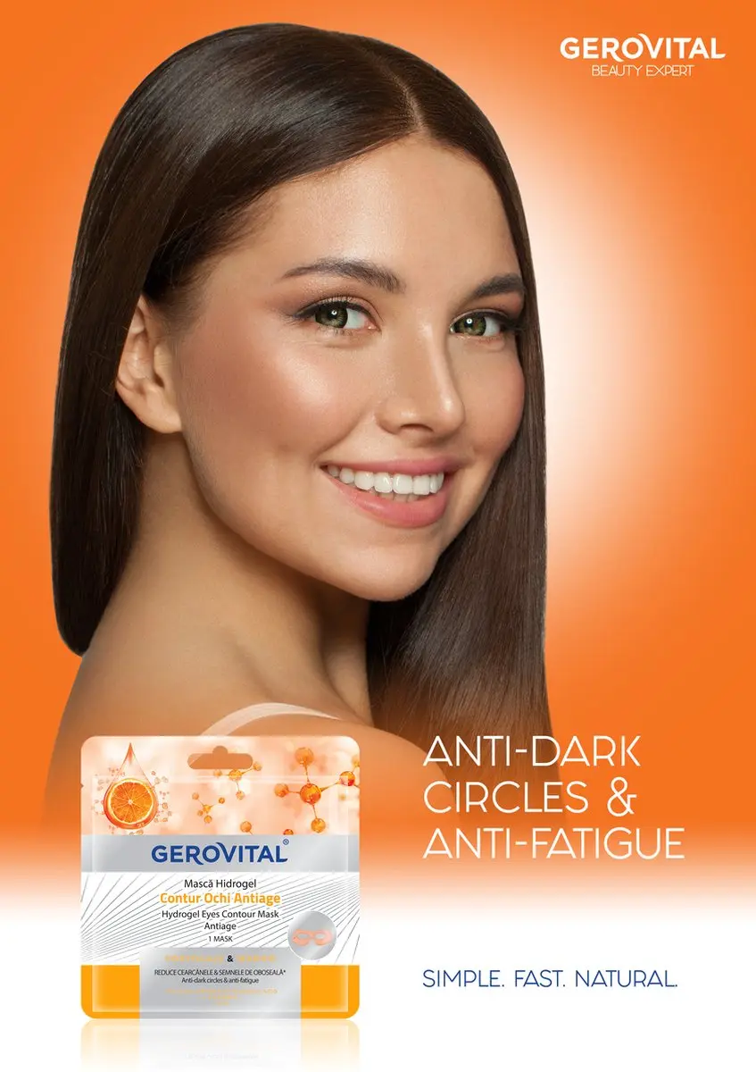 Gerovital Hydrogel Oogmasker 100ml - Anti-Age Hyaluronzuur