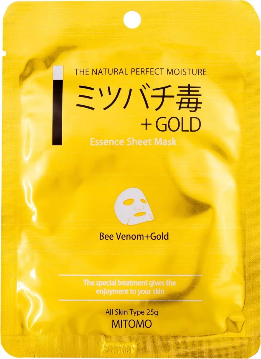 Mitomo Gold & Bee Venom Gezichtsmasker 25g