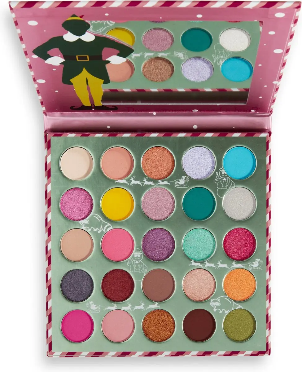 Makeup Revolution I Heart Revolution x Elf Palette Ninny Muggins Oogschaduw - 25 Kleuren - 56g
