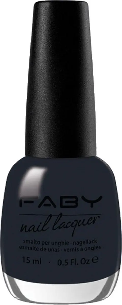 FABY My Darkness Vegan Nagellak Blauw