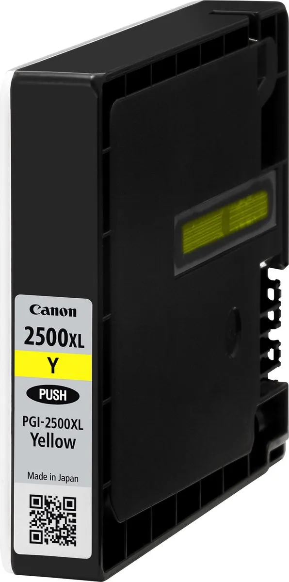 Canon PGI-2500XL Geel Inktcartridge - 19ml