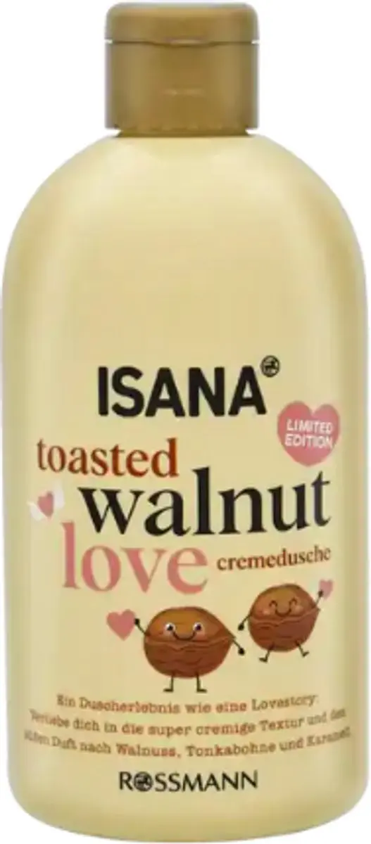 Isana Toasted Walnut Douchegel 500ml