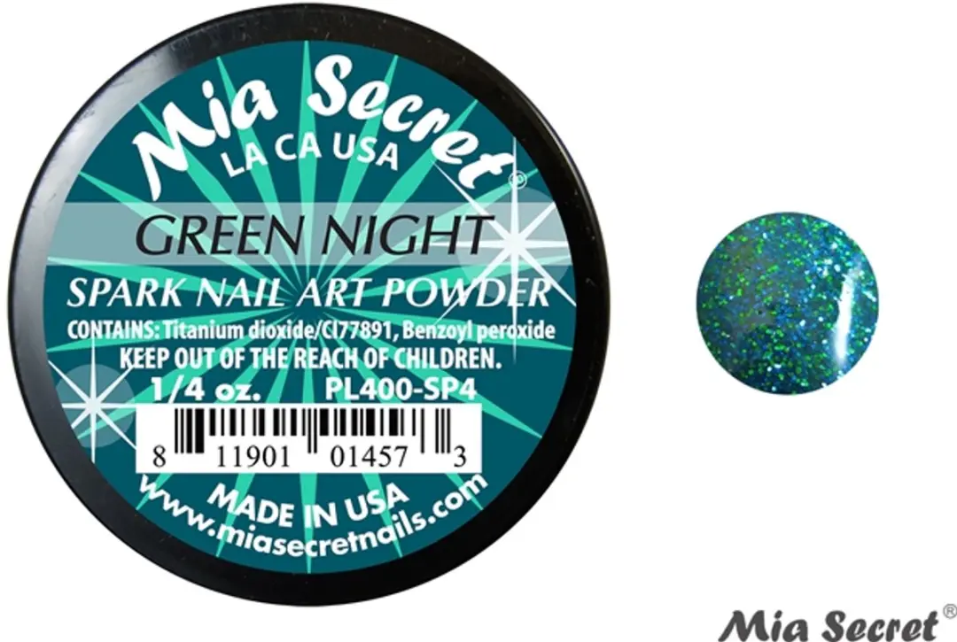 Mia Secret Spark Acrylpoeder Green Night 7.5ml