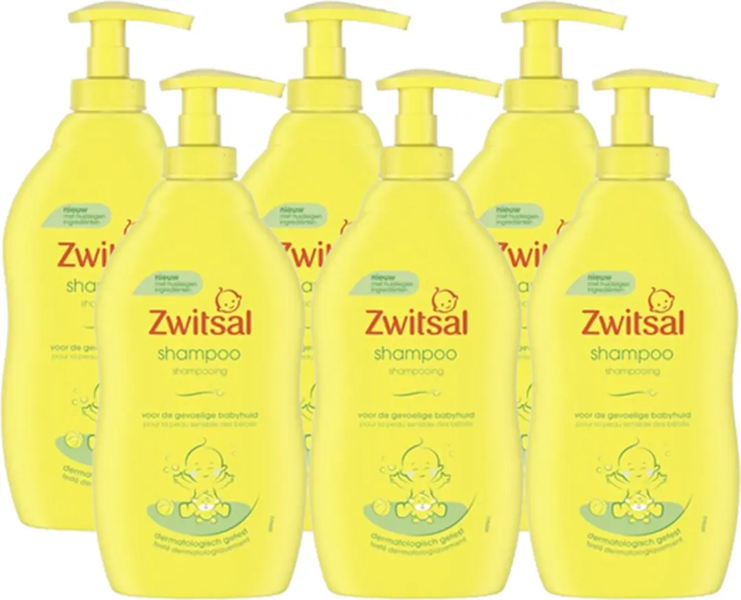 Zwitsal Shampoo 2400ml - 6x400ml