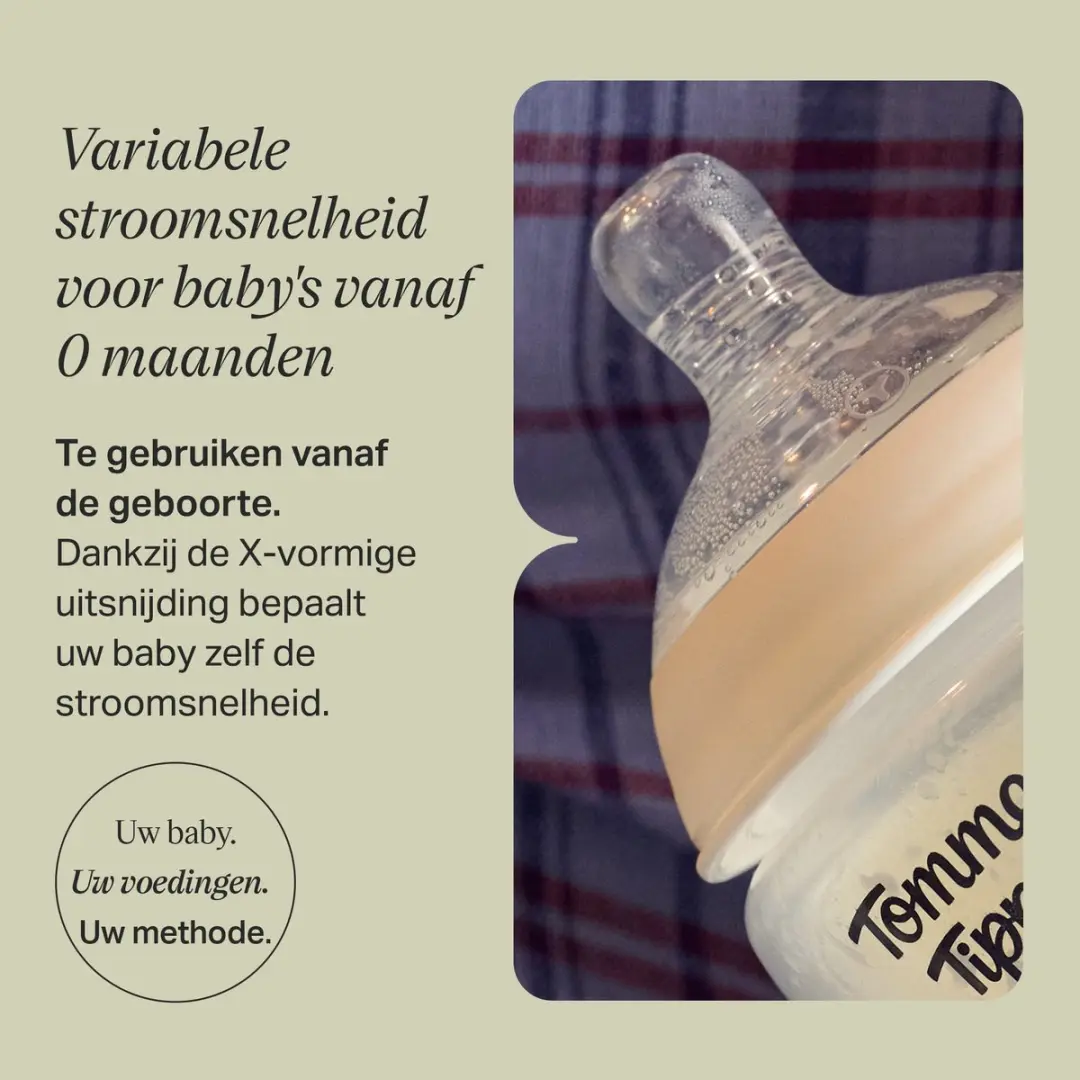 Tommee Tippee Natural Start Flesspenen - 2 Stuks