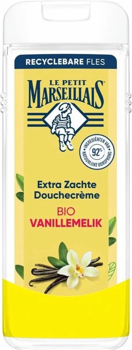Le Petit Marseillais Douchegel Vanillemelk 400ml