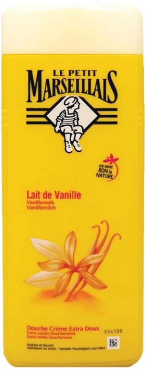 Le Petit Marseillais Douchegel Vanillemelk 400ml