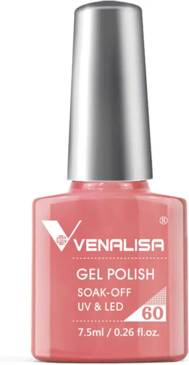 Venalisa UV Gellak Peach Pink 7.5ml