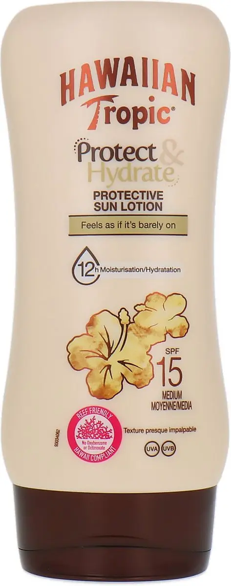 Hawaiian Tropic Protect Hydrate Sun Lotion SPF 15