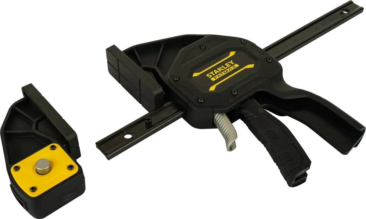 Stanley FatMax Eenhandsklem XL 150mm - Zwart/Geel - afbeelding 6 van 6