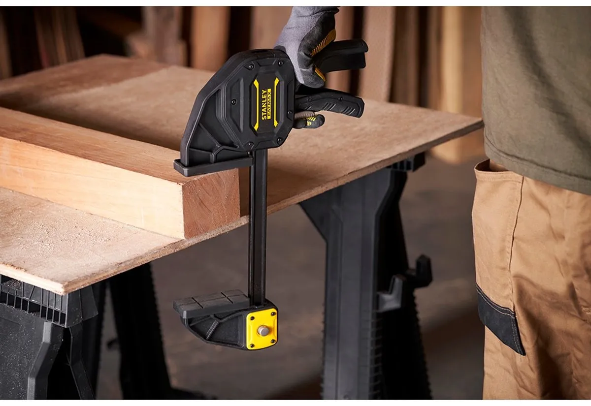 Stanley FatMax Eenhandsklem XL 150mm - Zwart/Geel