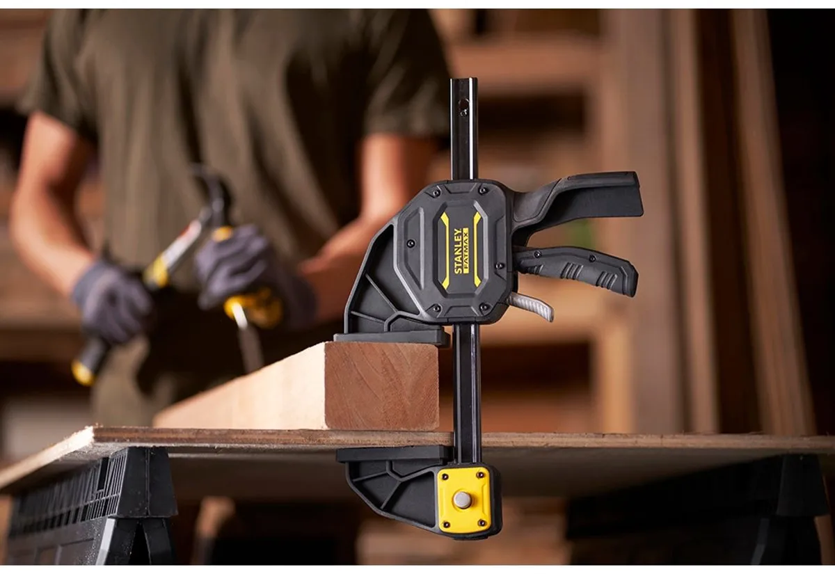 Stanley FatMax Eenhandsklem XL 150mm - Zwart/Geel