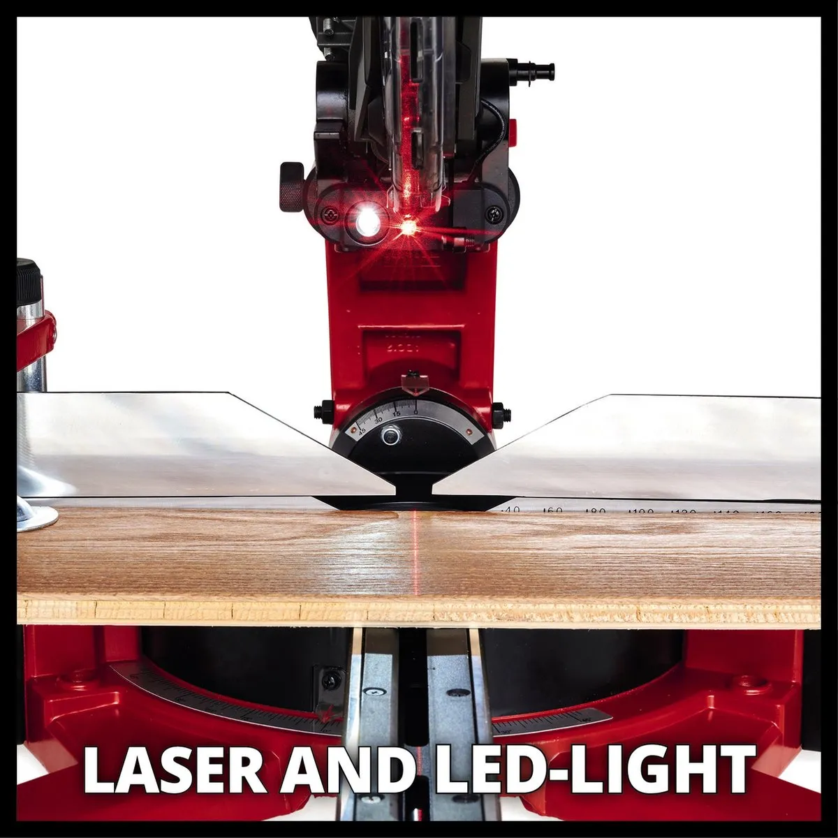 Einhell TE-SM 36/10 Li Solo Radiaal Afkortzaag - 254mm - Incl. zaagblad