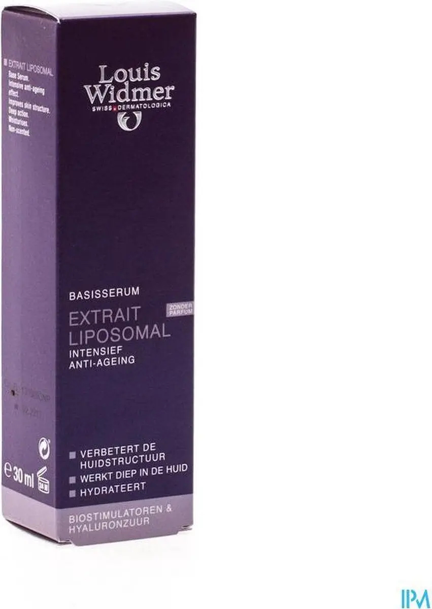 Louis Widmer Anti-Age Intensif Serum 30ml - Zonder parfum