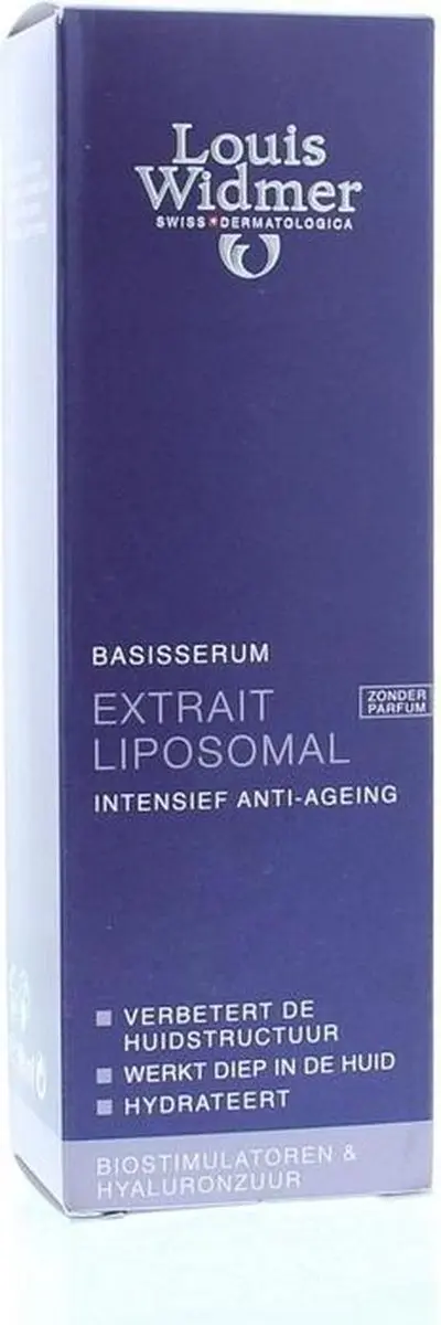 Louis Widmer Anti-Age Intensif Serum 30ml - Zonder parfum