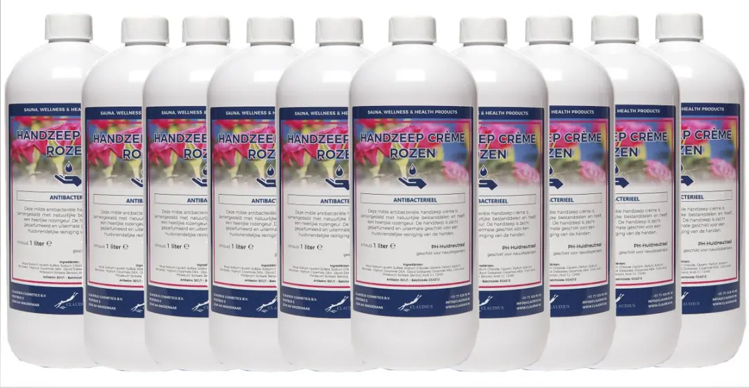 Splashbox Cosmetics Handzeep Rozen 1L