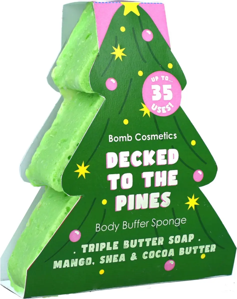 Bomb Cosmetics Decked to The Pines Body Buffer 60ml