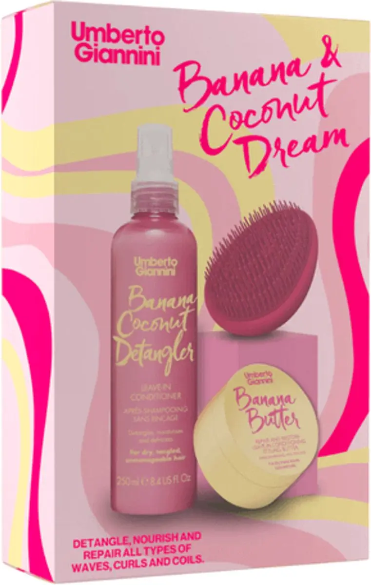 Umberto Giannini Banana Coconut Giftset 200ml