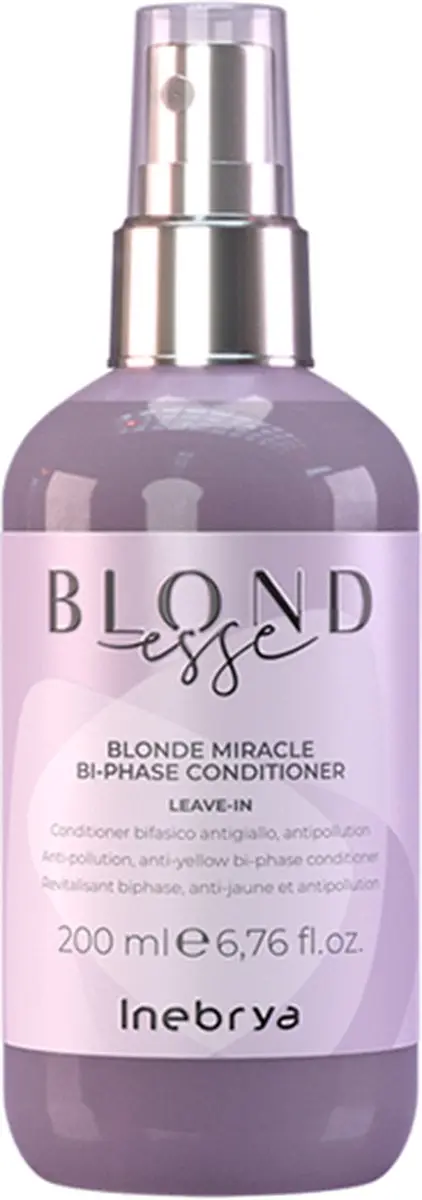 Inebrya BLONDesse Tweestaps Conditioner 200ml - Blond