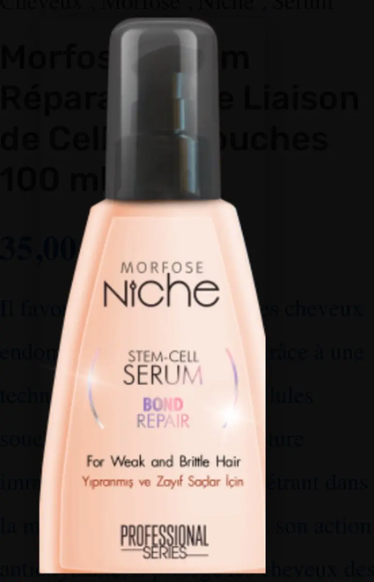Morfose Stem Cell Bond Repair Serum 100ml