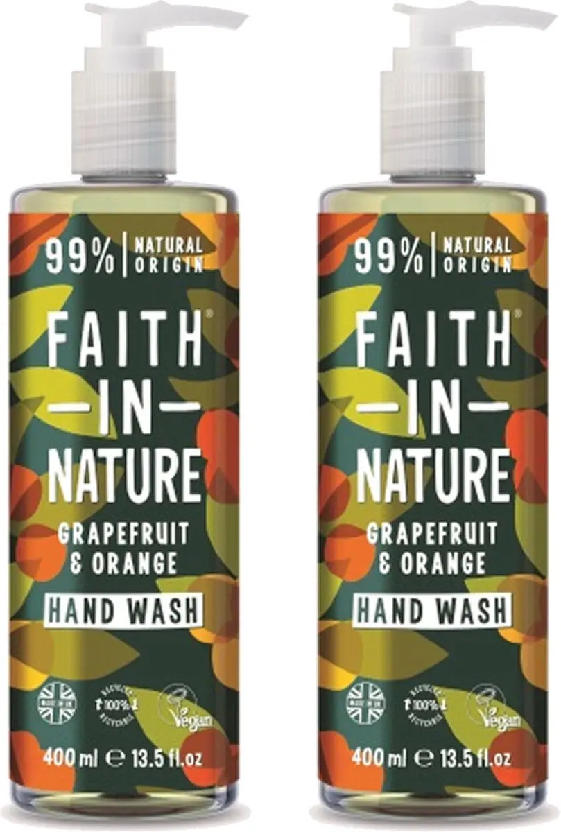 Faith In Nature Hand Wash Grapefruit & Orange