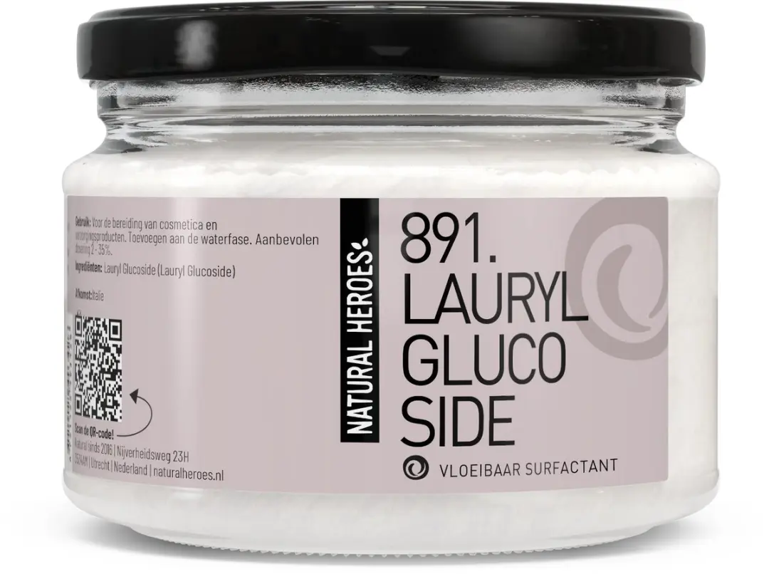 Natural Heroes Lauryl Glucoside Vloeibaar Surfactant 250ml