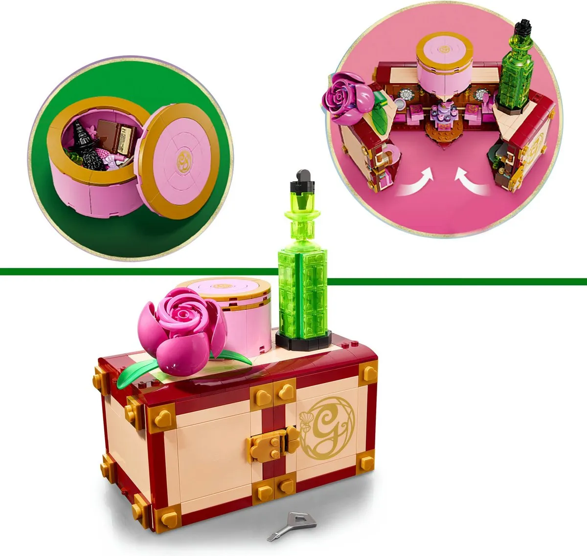LEGO Wicked Glinda en Elphaba's Slaapzaal 75683 - 740 Stukken