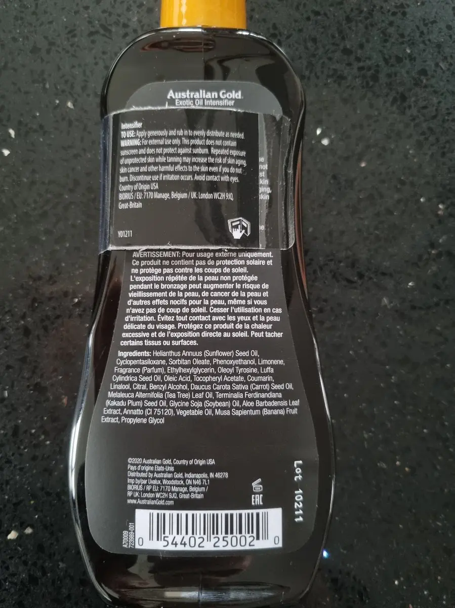 Australian Gold Dark Tanning Exotic Oil 237ml