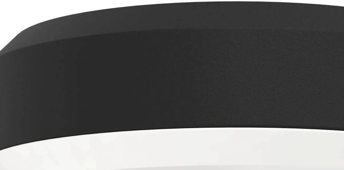 Eglo Fornaci Wandlamp LED 16cm - Zwart/Wit - Bewegingssensor