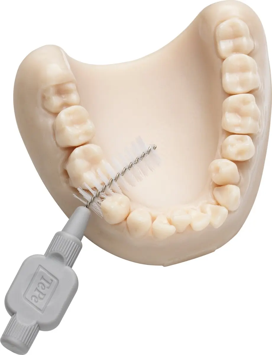 TePe Interdentale Ragers Grijs ISO 7 - 1,3mm - 6 Stuks - afbeelding 6 van 6
