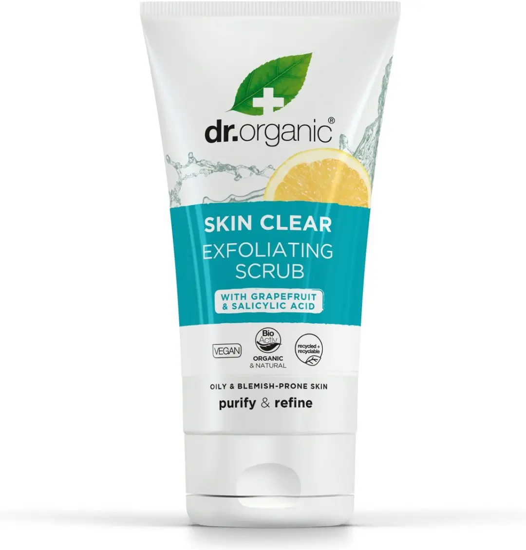 Dr. Organic Skin Clear Exfoliërende Scrub 150ml