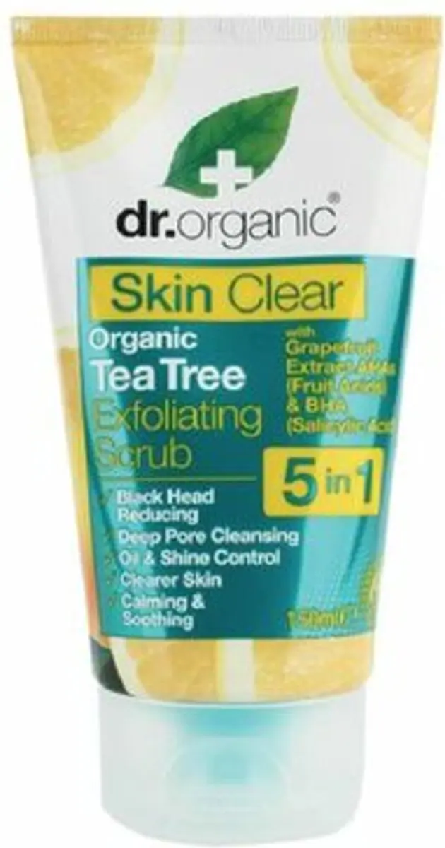 Dr. Organic Skin Clear Exfoliërende Scrub 150ml